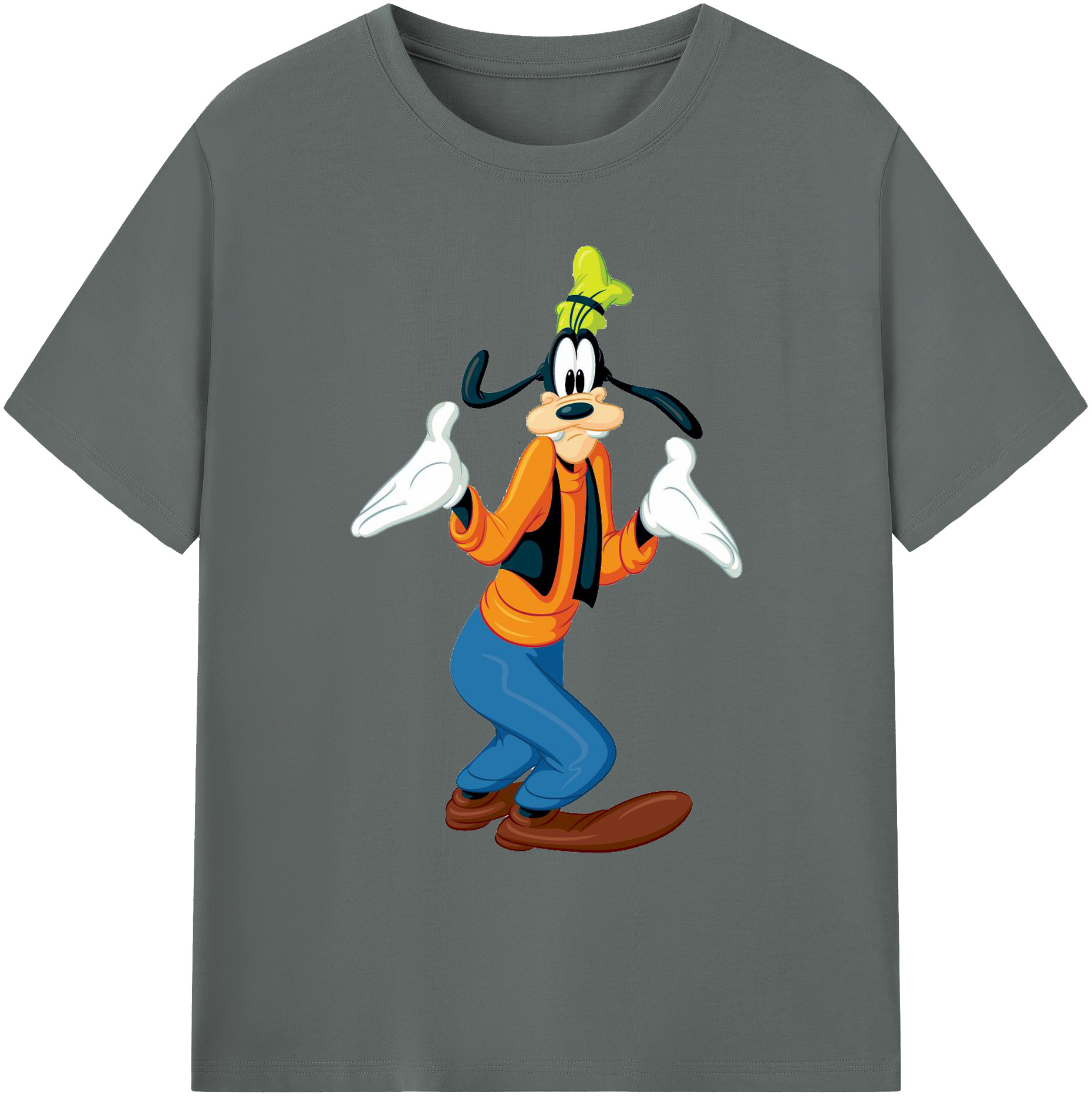 ミッキーマウス Mickey Mouse 綿100％ メンズ半袖Tシャツ｜肌触りやわらか＆通気性